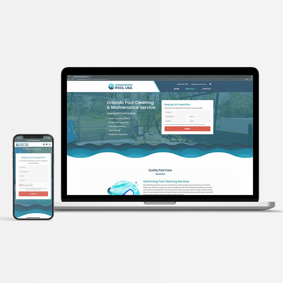 Pool USA mockup