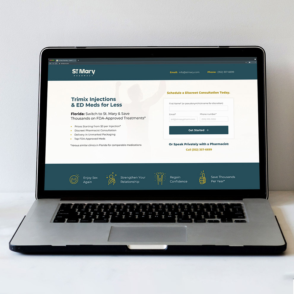 St Mary Pharmacy mockup