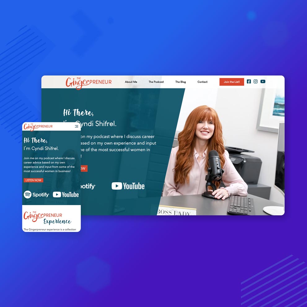 Gingerprenuer layout